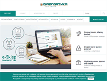 Tablet Screenshot of diag.pl